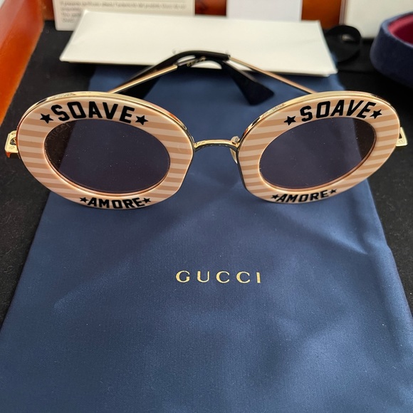 Gucci unisex round sunglasses - Picture 13 of 16